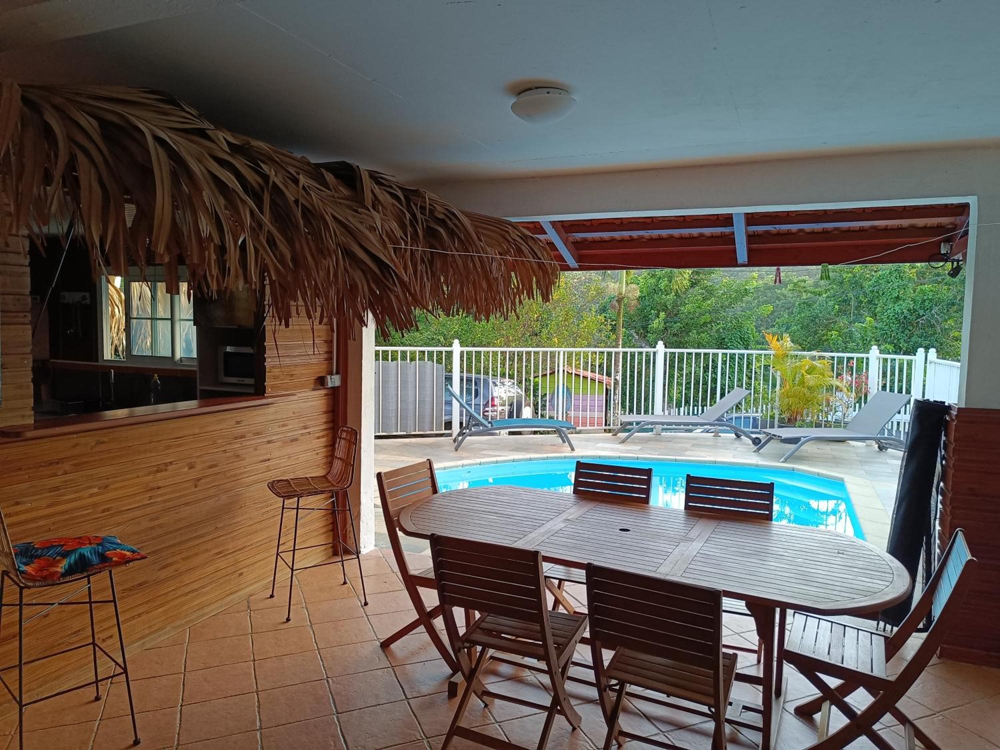 Douceur Des Hauteurs Bas De Villa, Piscine Privee Sainte-Luce Eksteriør billede